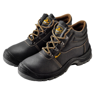 Safetoe Cow Leather Waterproof Steel Toe Safety Shoes for Men Indestructable Work Industrial Shoes